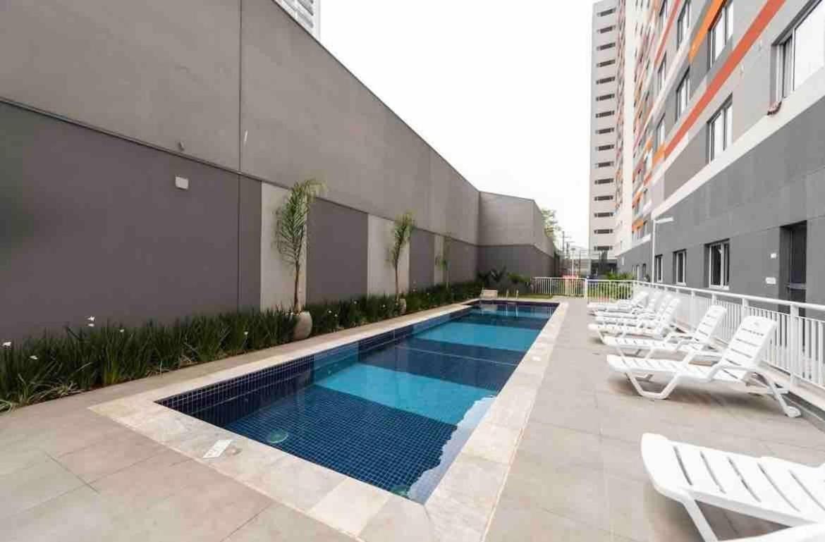 Mv63 - Studio Lindo Com Piscina Prox Ao Metro Bras Sao Paulo Exterior photo